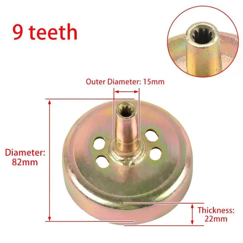 Clutch Shoe & Drum Gear for 139GX35/40-5/140 Brush Cutter