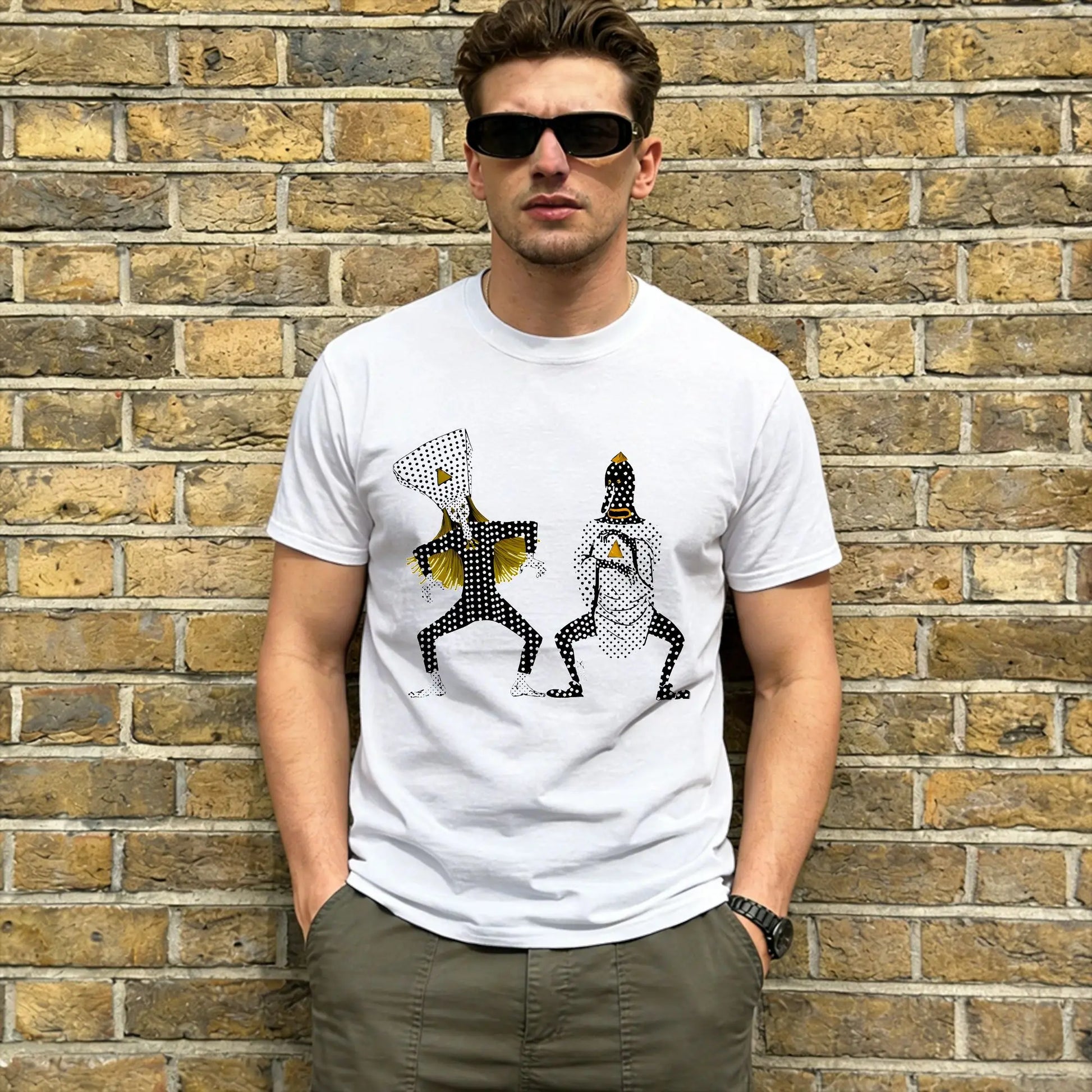 Men's T-Shirt Angine De Poitrine Band Fashion Cotton Tees Short Sleeve T Shirts O Neck Clothing Printed Peaceful Pleasures Health and Wellness