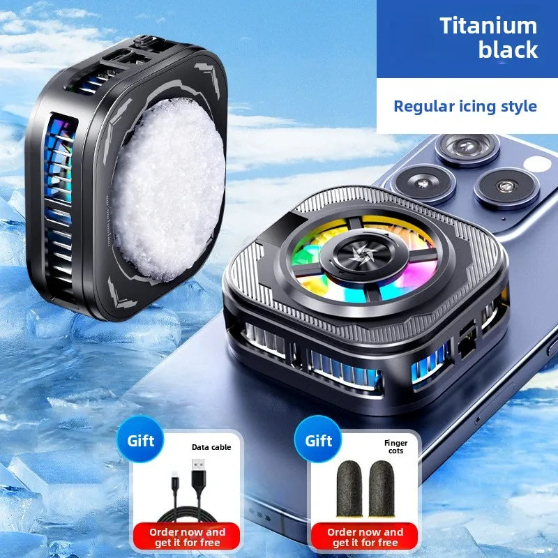 cooling fan for mobile phone cooler for phone gaming cell phone cooler radiator magnetic cell phone game cooler gaming mobile Peaceful Pleasures Health and Wellness No digital display