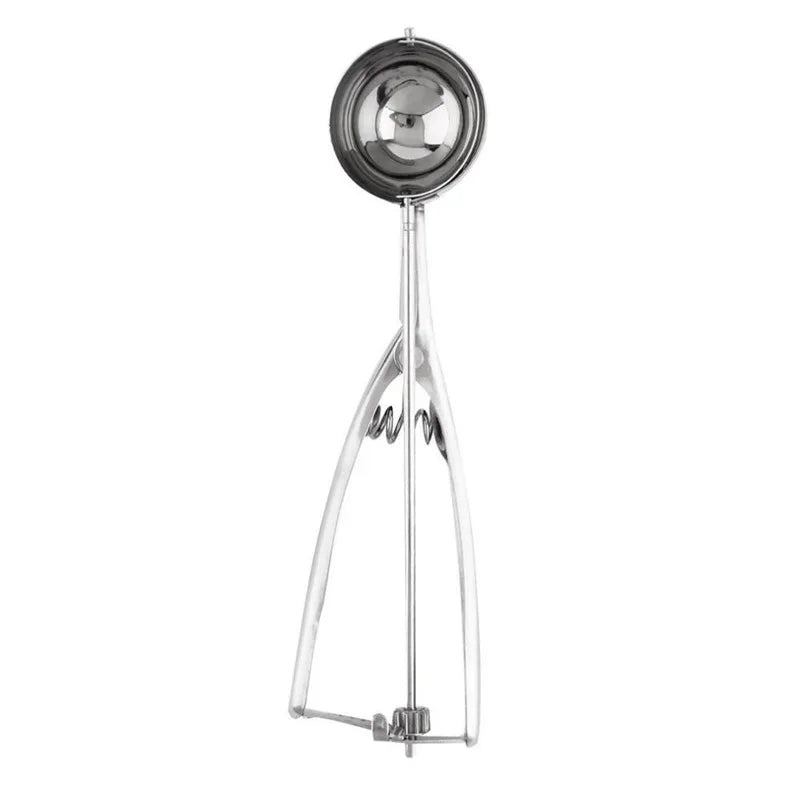 Stainless Steel Spoon Spring Handle Kitchen Stainless Ice Cream Mash Potato Scoop Kitchen Accessories Wholesale 3 Size for Choos Peaceful Pleasures Health and Wellness
