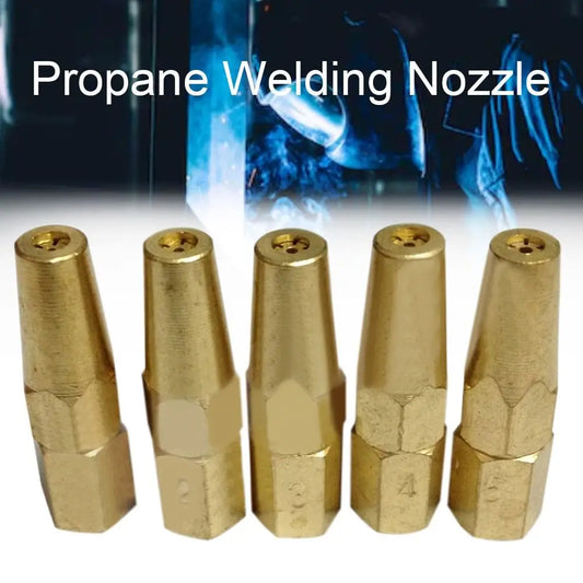Copper Propane Welding Nozzle for H01-2 Torch | 0.5–0.9mm Welding Torch Nozzle Peaceful Pleasures Health and Wellness