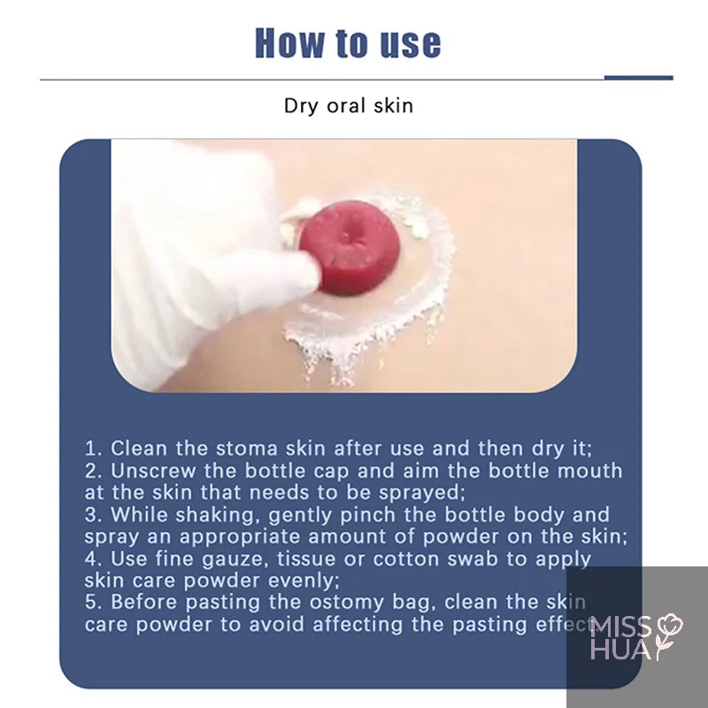 Ostomy Protective Skin Care Powder | Stoma Barrier Powder