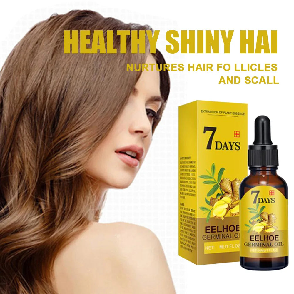 EELHOE Ginger Hair Growth Oil | Scalp Nourishing Serum