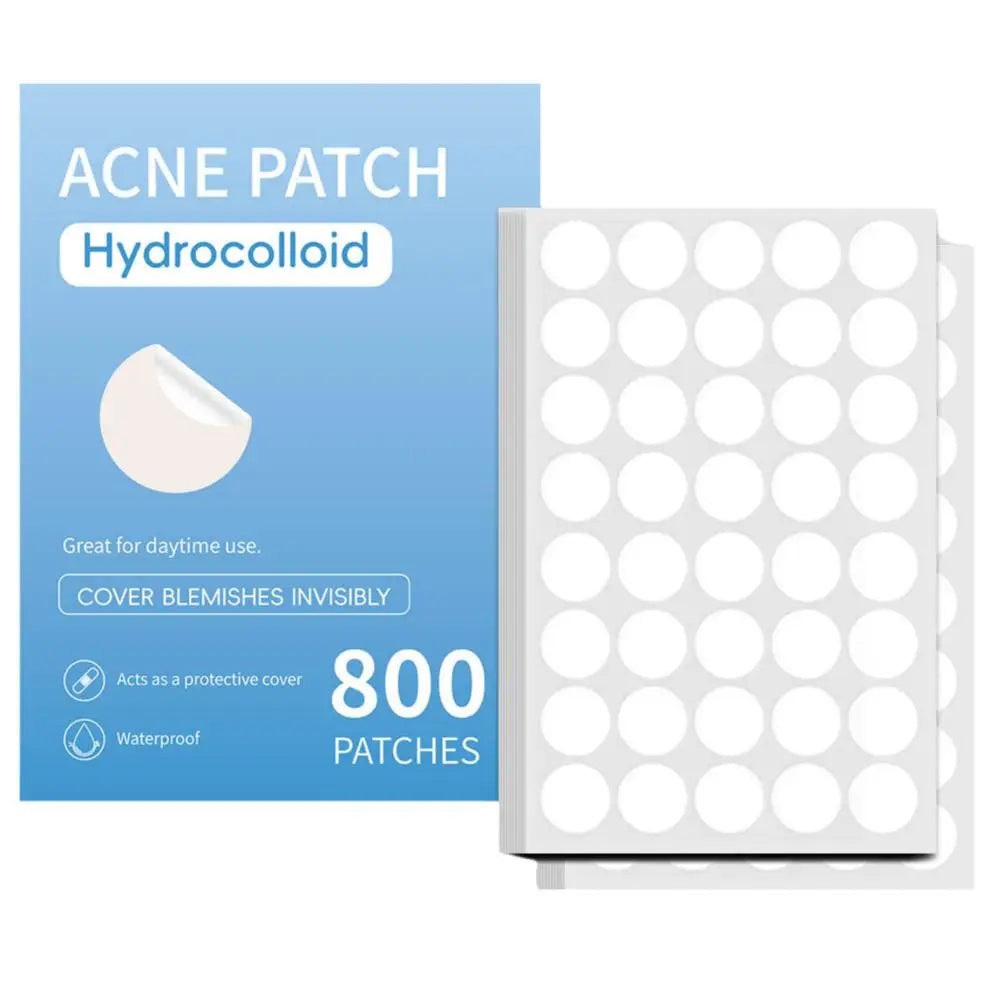 400/800/1200pcs Invisible Acne Acne Patch Hydrocolloid Salicylic Acid Acne Care Anti-Acne Spot Mark Concealer Peaceful Pleasures Health and Wellness