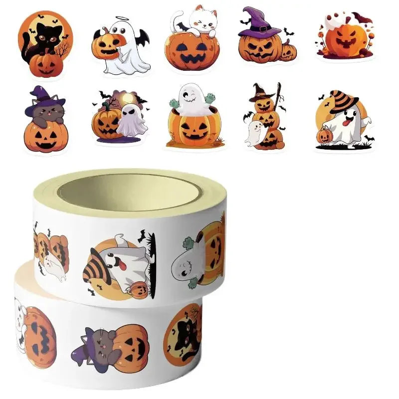 500pcs Animal Reward Stickers for Kids – 16 Patterns, 1 Inch