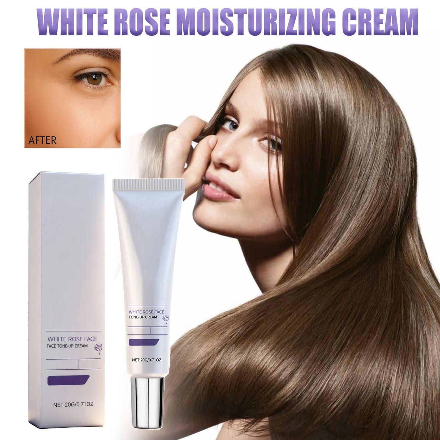 White Rose Brightening Cream | Niacinamide Oil-Free Moisturizer