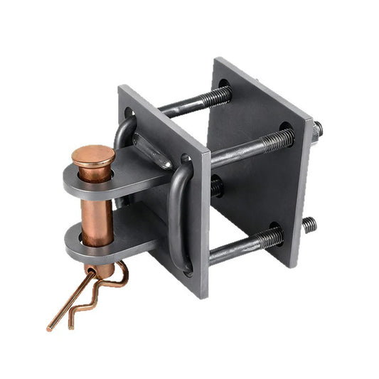 Metal Tricycle Tow Hook Trailer Connector Split Design Food Cart Peaceful Pleasures Health and Wellness Default Title