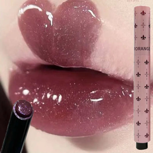 HERORANGE Shimmering Jelly Lip Gloss | K-Beauty Mirror Shine Jelly Lip Gloss Peaceful Pleasures Health and Wellness