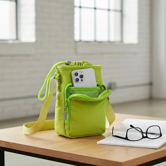 Crossbody Water Bottle Bag | Waterproof Sports Sling Carrier Crossbody Sling Bag Oasis Select