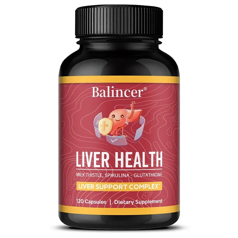 Liver Health, with Dandelion, Milk Thistle Extract, Supports Liver Cleanse, Liver Detox Function, 120 Vegetarian Capsules Peaceful Pleasures Health and Wellness 120 count-1 bottle