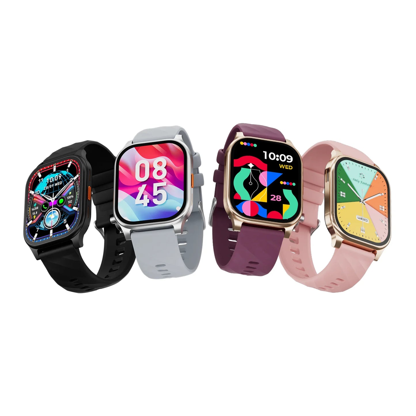 2.04" AMOLED Smart Watch – Fitness, Heart Rate & Call Tracker