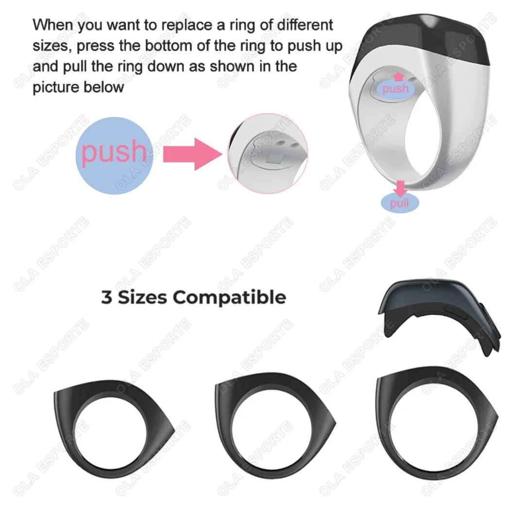 Smart Tasbih Zikr Ring | Digital Tally Counter & Prayer Reminder