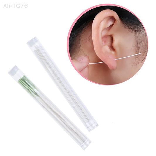 60-Pc Ear Hole Cleaning Kit – Soft Cotton Piercing Wires Ear Piercing Cleaner Peaceful Pleasures Health and Wellness
