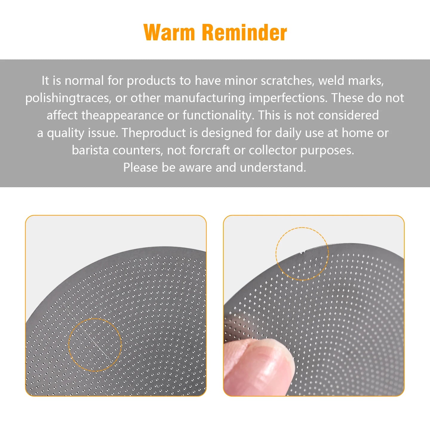 0.2mm Espresso Puck Screen Reusable Stainless Steel Coffee Filter Mesh for 51/53/58.5mm Portafilter Barista Accessories Peaceful Pleasures Health and Wellness