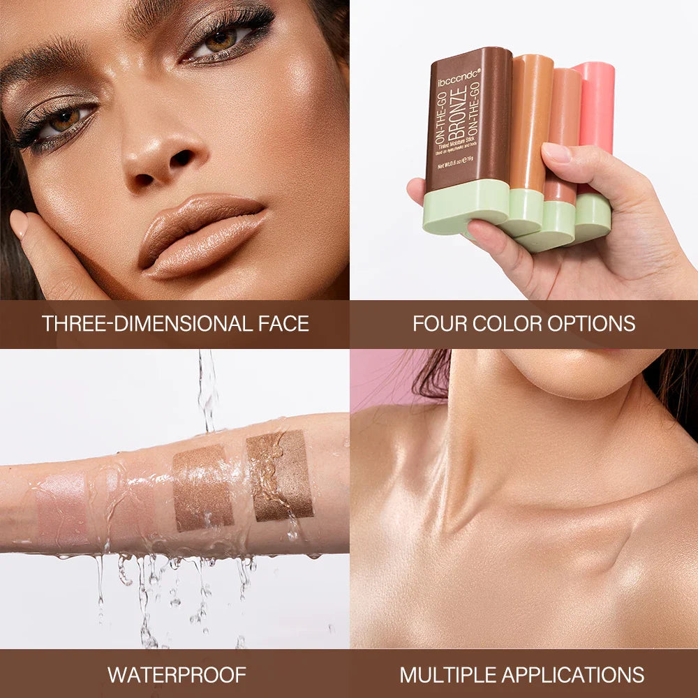 ibcccndc Contour Bronzer Stick – Waterproof, Eyes & Cheeks