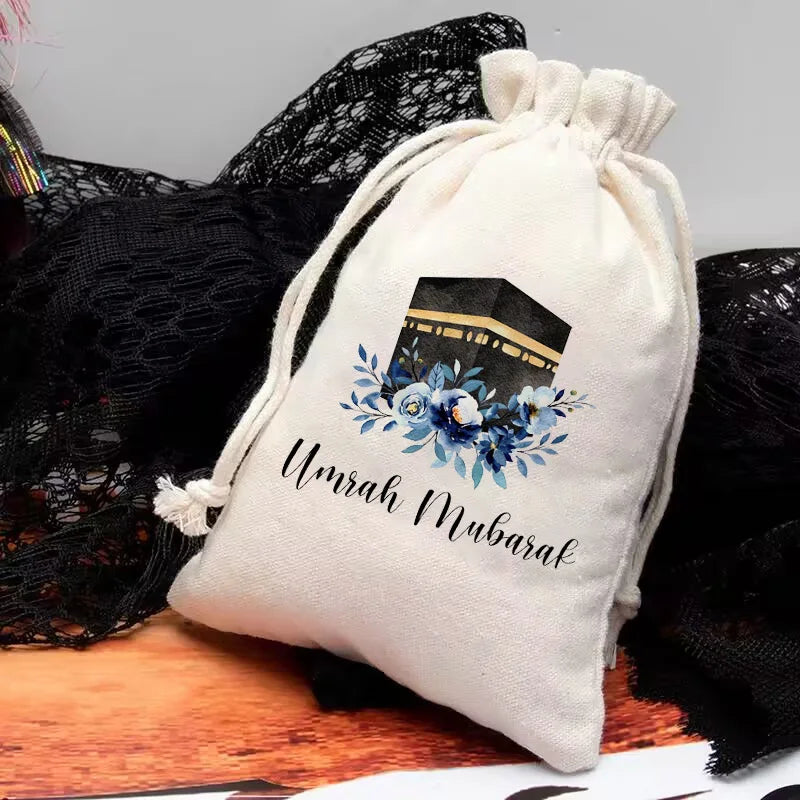 5-Pack Kaaba Islamic Gift Bags | Eid Hajj Umrah Ramadan