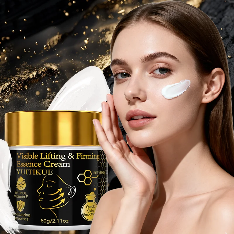 YUITIKUE Bee Venom Lifting Firming Cream 60g Retinol & Vitamin E Moisturizing Essence Cream for Smoother, Youthful Skin Peaceful Pleasures Health and Wellness