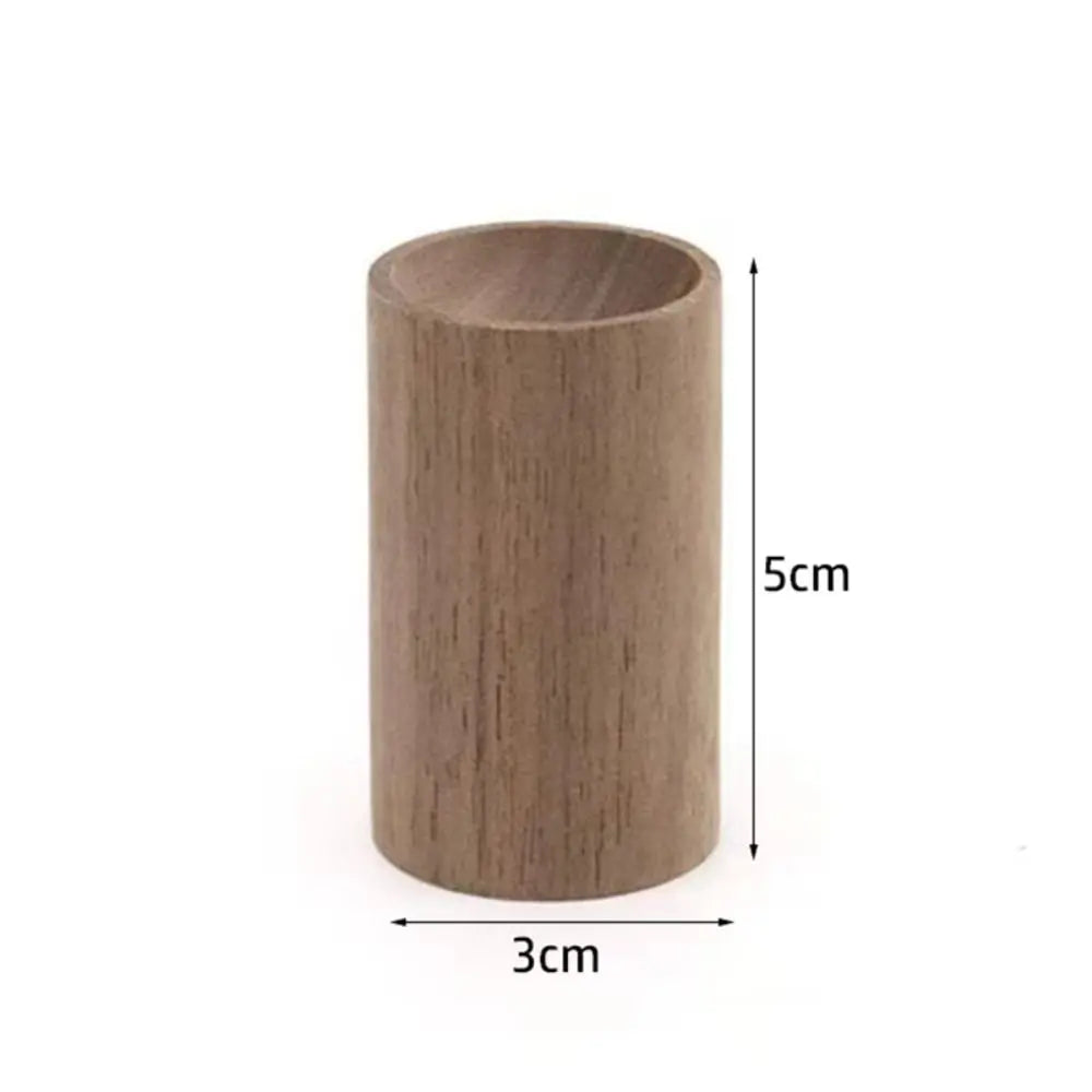 Wooden Essential Oil Diffuser Long-lasting Floral Refreshing Sleep Aromatherapy Inhaler Slowly Volatile Expanded Fragrant Wood Peaceful Pleasures Health and Wellness 3x5cm-Walnut