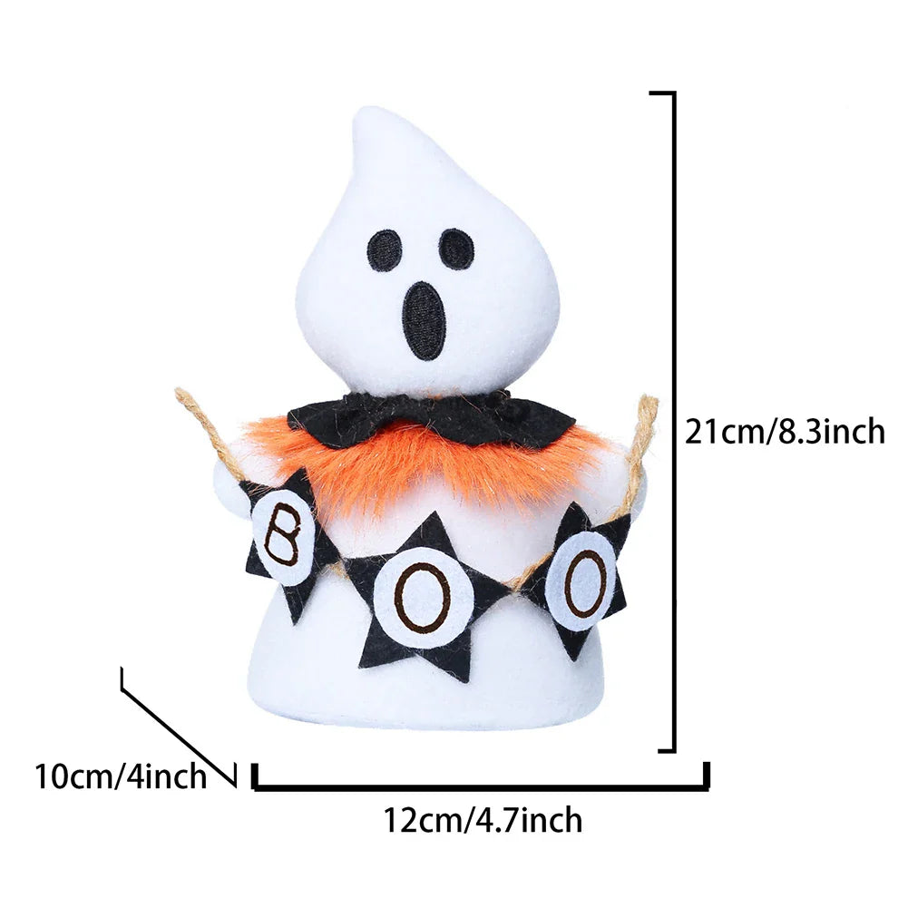 Halloween Mini Ghost Plush Doll | Spooky Table & Porch Decor