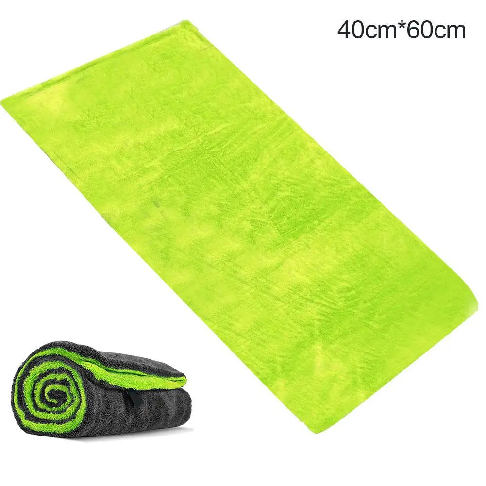 Double-Sided Microfiber Twist Car Wash Towel | Detailing Cloth