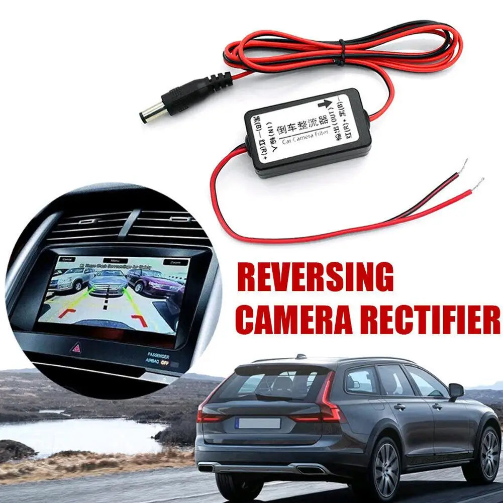 12V DC Power Relay Capacitor Filter for Rear View Camera