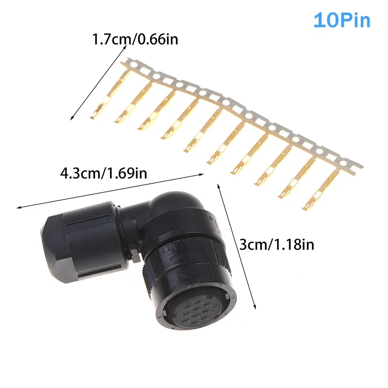 New SM-JN2DS10SL-M-DS-C SM-JN2DS04FK-M-C Encoder/Brake Connector 4pin 10pin For Fanuc Servo Motor Peaceful Pleasures Health and Wellness A2
