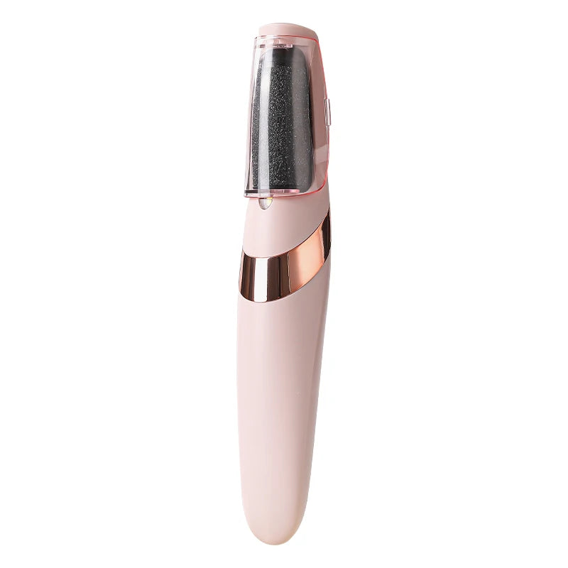 HOMEFISH Electric Foot Grinder Automatic Foot Callus Rubbing Pedicure Dead Skin Callus Remover for Foot Rechargeable Foot Beauty Peaceful Pleasures Health and Wellness pink