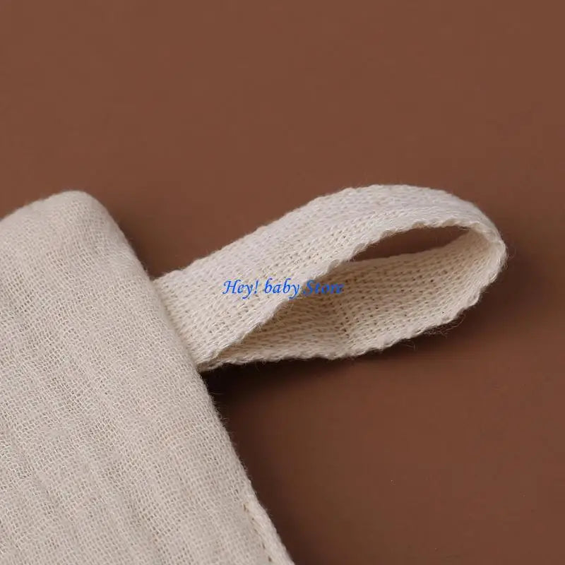 Baby Muslin Towel 23x23cm | Soft Cotton Gauze Wipe Handkerchief