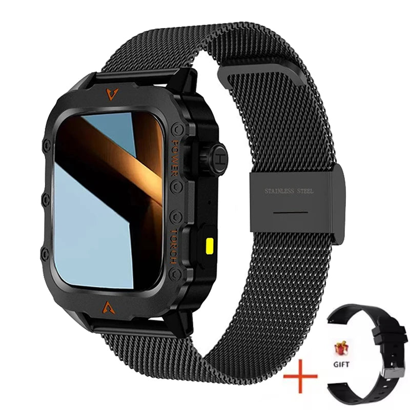 COTAUL Q11 Men's Smartwatch – Bluetooth Call & Fitness Tracker