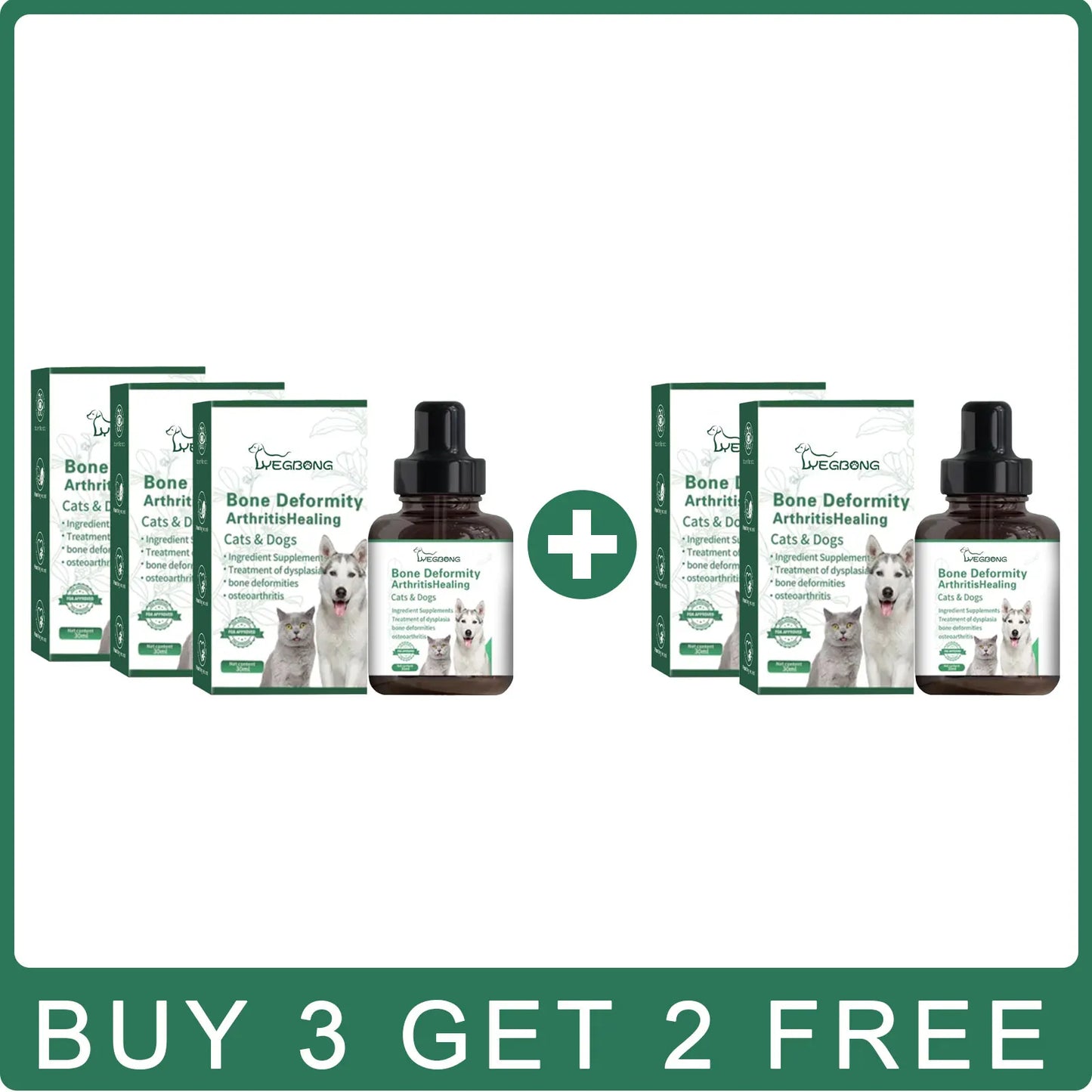 Yegbong Dog Joint Care Drops | Hip & Bone Supplement