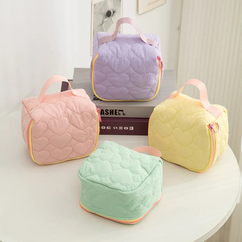 Portable Travel Cosmetic Bag | Breathable Makeup Organizer