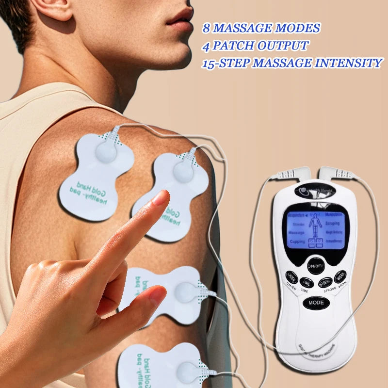 The Massager Features 8 Modes and 15 Intensity Levels, Suitable for Relaxing Muscles Throughout the Body, Especially after Exercise; Portable Design, Ideal for Athletes and Fitness Enthusiasts to Carry with Them; a Perfect Gi Peaceful Pleasures Health and Wellness