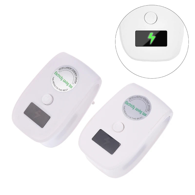 1PC Electric Saver Electricity Saving Device Upgraded Power Saver Household Energy Saver Box Power Economizer Peaceful Pleasures Health and Wellness