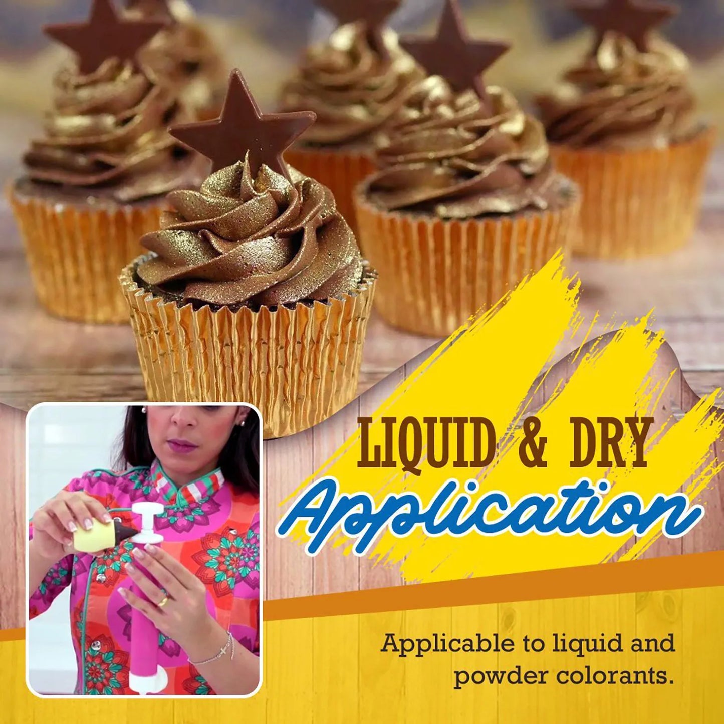 Manual Cake Airbrush Spray Gun | Baking Decoration Tool Cake Decoration Tool Peaceful Pleasures Health and Wellness