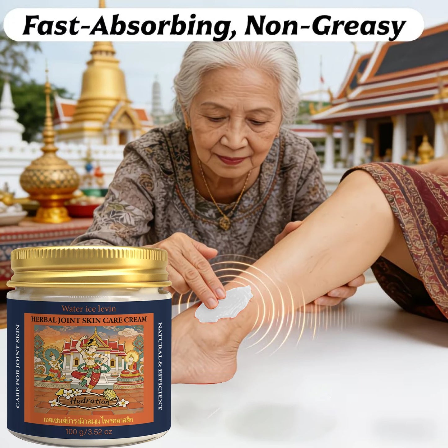 Herbal Body Cream – Thai Formula, Moisturizing & Firming | 100g