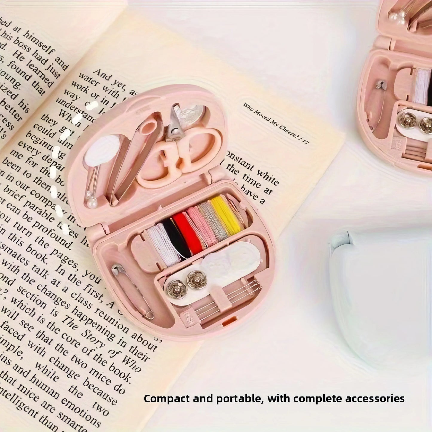 Pink Sewing Kit – Portable Complete Set for Home & Travel