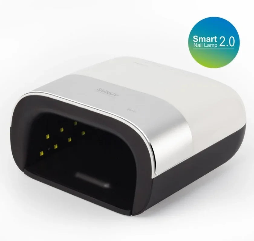 SUNUV SUN3 Nail Dryer Smart 2.0 48W UV LED Lamp Nail with Smart Timer Memory Invisible Digital Timer Display Nail Drying Machine Peaceful Pleasures Health and Wellness
