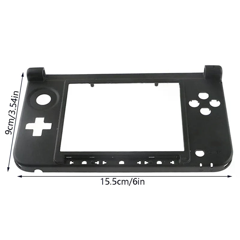 3DS XL LL Replacement Hinge Bottom Middle Frame Shell Case