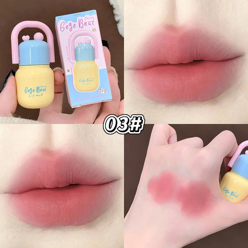 Matte Velvet Mousse Lip Gloss | 6 Colors | K-Beauty Lipstick