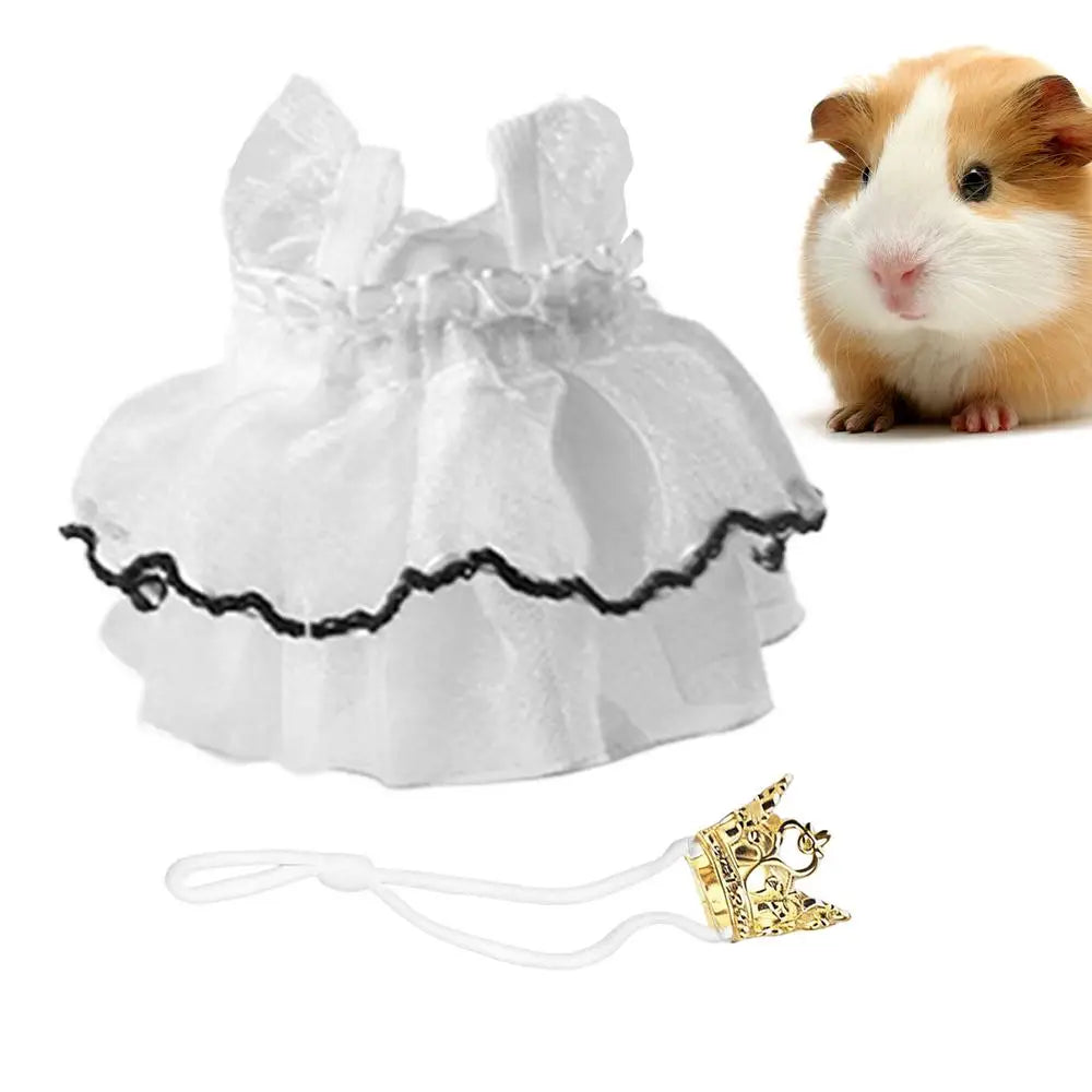 Hamster Outfits Soft Chinchilla Outfits Mini Hamster Dress For Pet Parents Animal Lovers Shelters Shops Photography Birthday Peaceful Pleasures Health and Wellness A China Mainland
