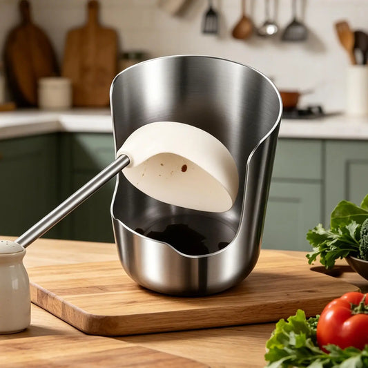 Stainless Steel Spoon Rest & Pot Lid Holder | Kitchen Rack Spoon Rest & Lid Rack Oasis Select