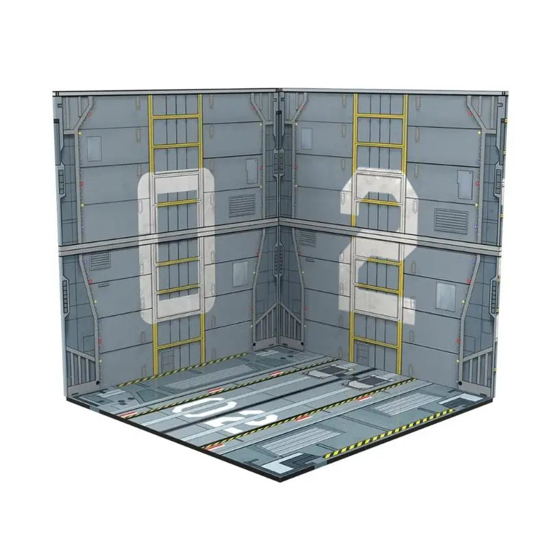 Japanese Style Collapsible Display Board for Action Figures