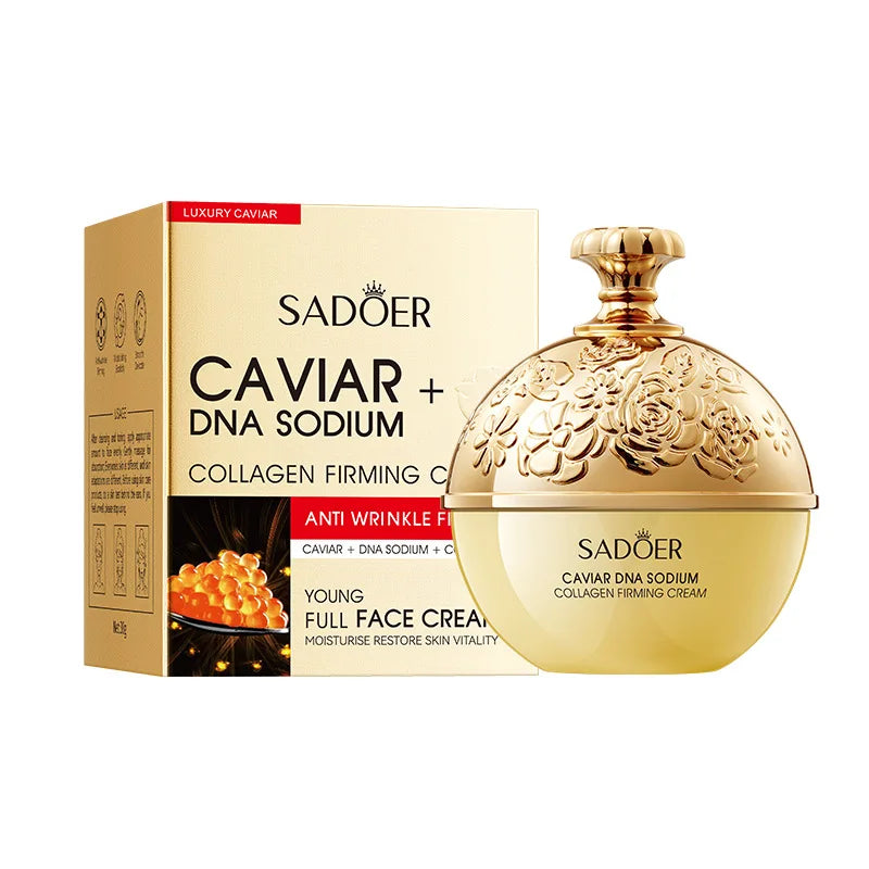 Luxury Caviar Essence Anti-aging Cream Wrinkle Removal Collagen Firming Lifting Elastic Facial Skin Care Korean Cosmetics 30g Peaceful Pleasures Health and Wellness