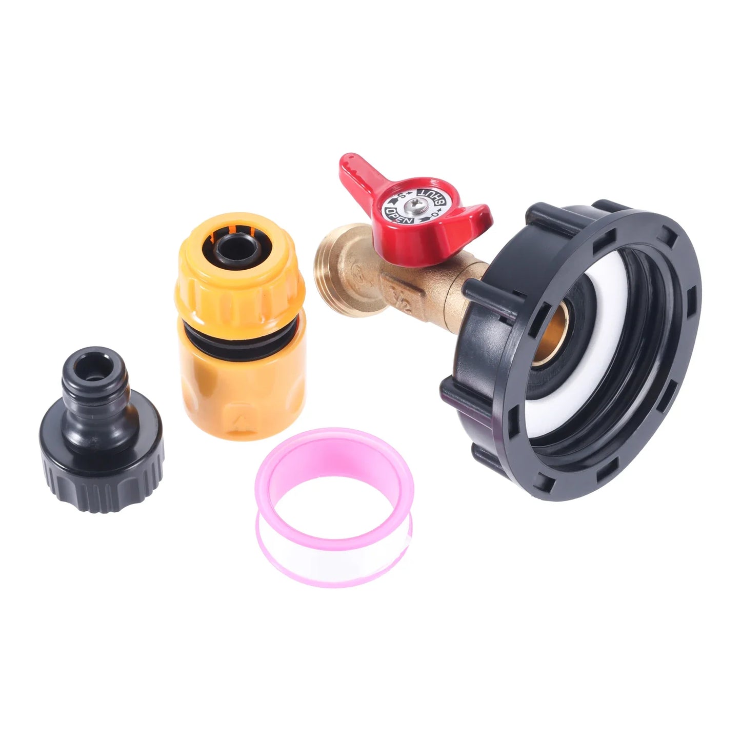 IBC Tote Adapter 2" Coarse Thread | Lead-Free Brass Garden Hose
