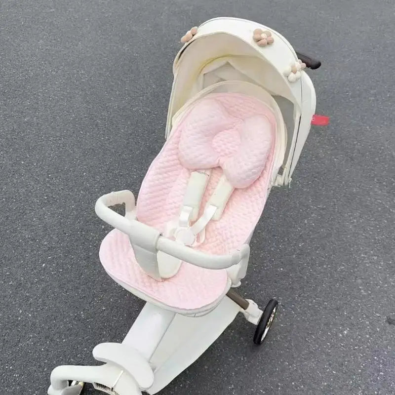 Baby Stroller Cooling Mat – Ice Silk Summer Cushion for Infants