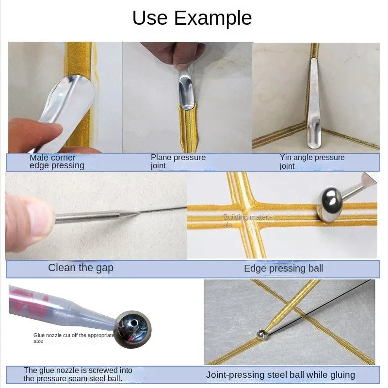 5-in-1 Grout Removal & Tile Repair Tool Set | Seam Scraper