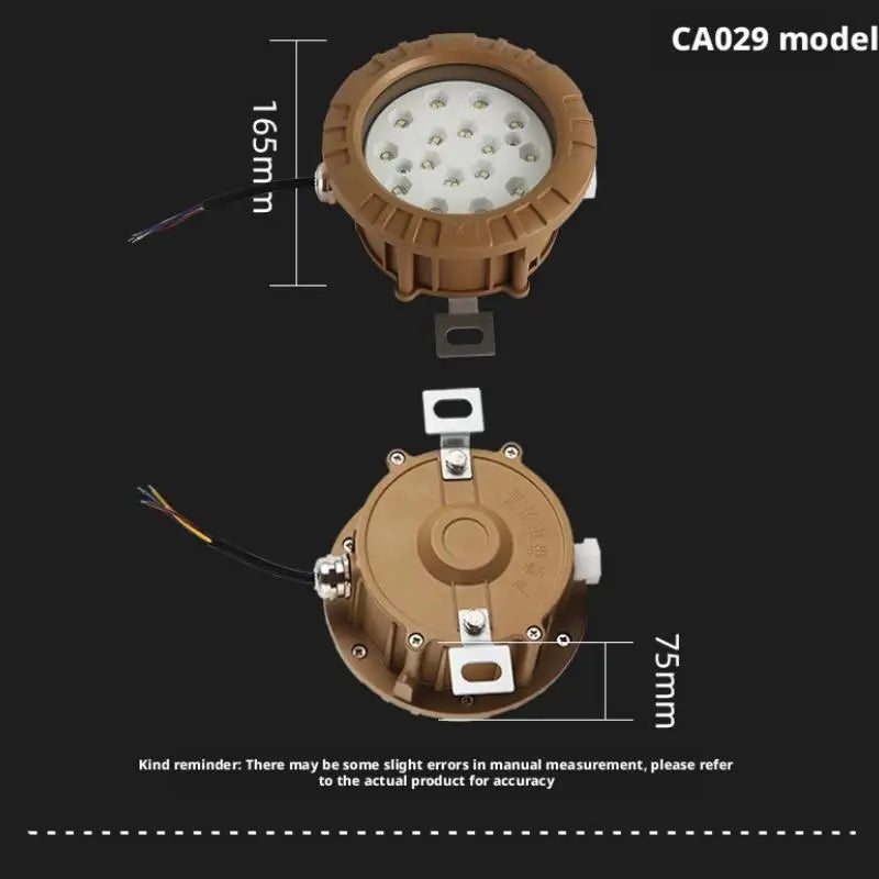 SHINEKNOT Circular LED Explosion-Proof Emergency Ceiling Light