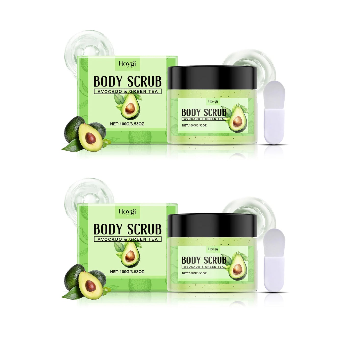 Matcha Body Scrub – Exfoliating Pore Cleanser & Skin Smoother