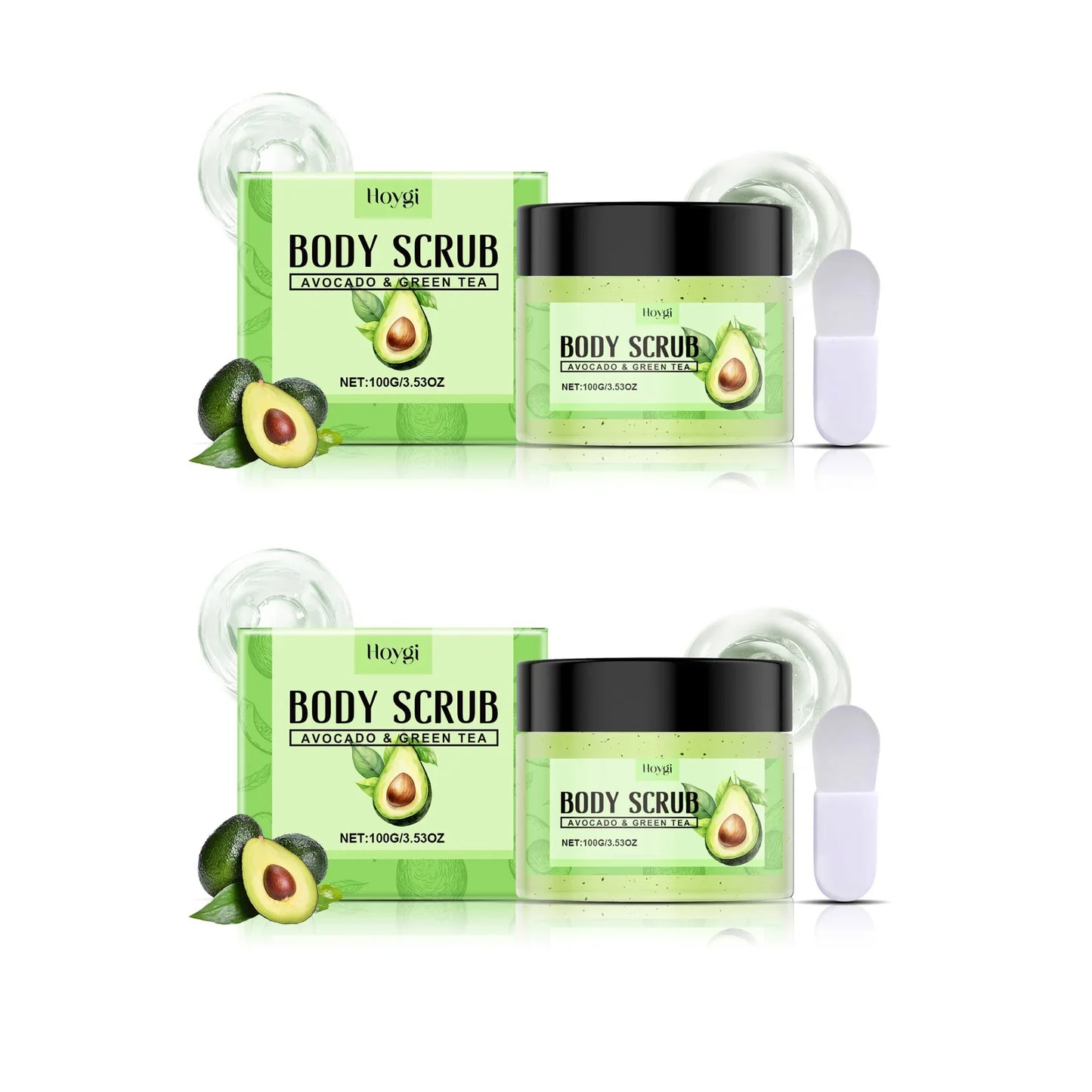 Hoygi Matcha Body Scrub – Exfoliate, Cleanse & Nourish Skin