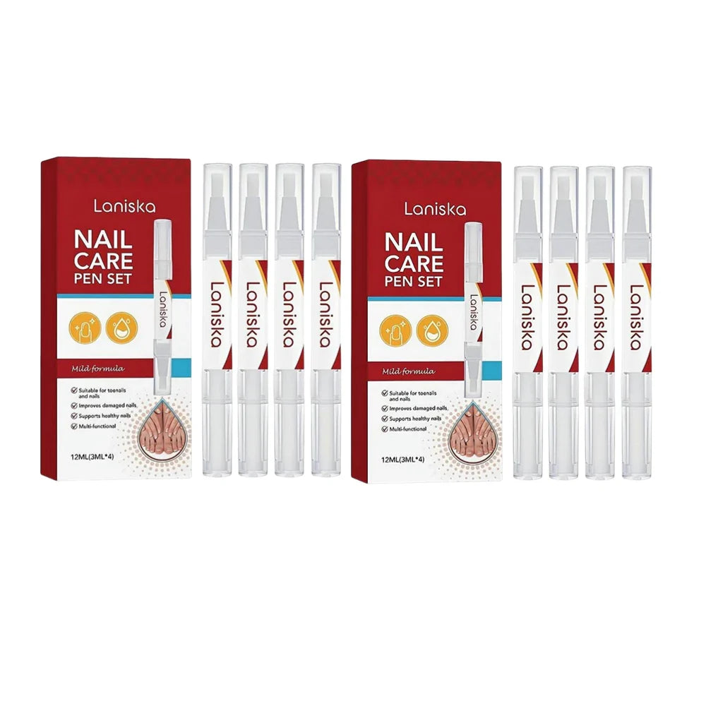 Nail Nourishing Oil Pen 4-Pack – Vitamin E Cuticle Treatment